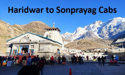haridwar to sonprayag cabs